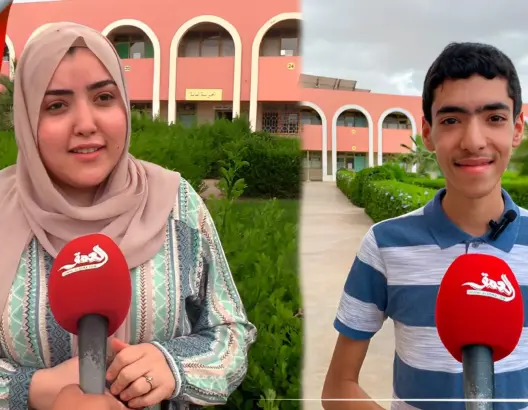 شقيقة التلميذ أنس المتصدر لنتائج البكالوريا بسوس