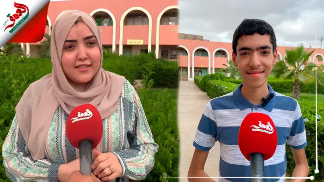 شقيقة التلميذ أنس المتصدر لنتائج البكالوريا بسوس