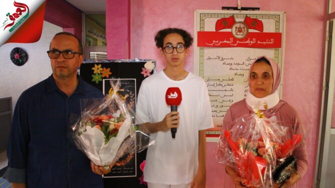 أيوب سعود صاحب أعلى معدل في الباكالوريا بجهة مراكش اسفي..طموحي الولوج للاقسام التحضيرية