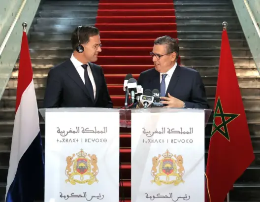 أخنوش يتباحث مع نظيره الهولندي تعزيز التعاون والاستثمار في الهيدروجين الأخضر