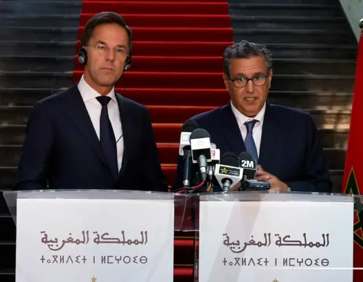 أخنوش يستقبل الوزير الأول الهولندي