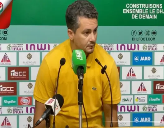 مدرب بركان: النهضة كانت تستحق الفوز أمام الجديدة رغم الصعوبات