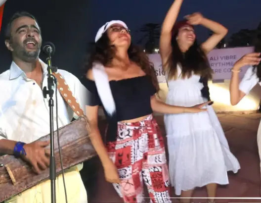 بنشمسي يشعل حماس جمهور برج مراكش في مهرجان كناوة