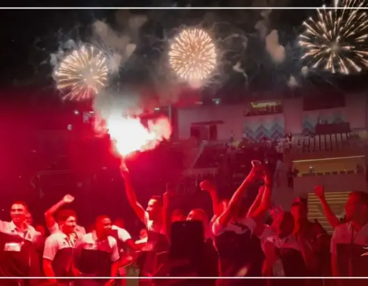 حفل أسطوري لنادي الجيش الملكي احتفالا بلقب البطولة