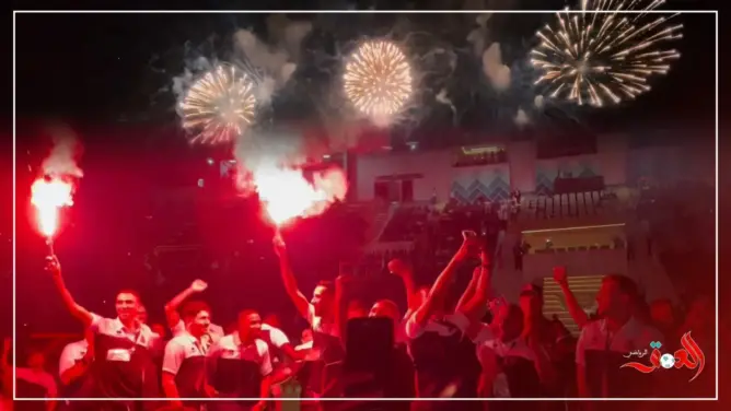 حفل أسطوري لنادي الجيش الملكي احتفالا بلقب البطولة