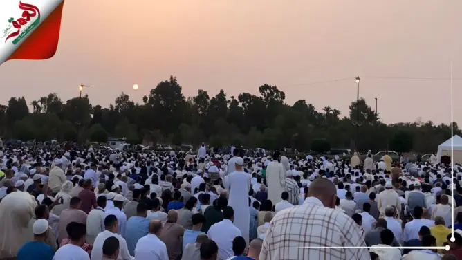 مئات المصلين بمراكش يؤدون صلاة العيد