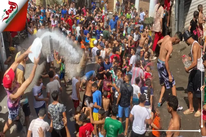 شباب بأزمور يحتفلون بـ”حليلو” في ثاني أيام العيد