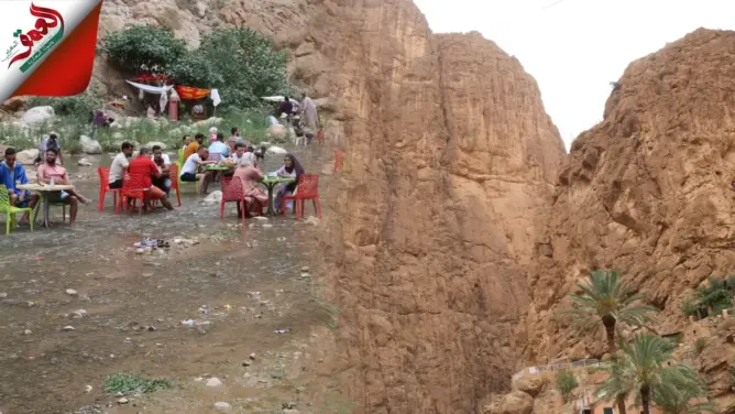 "مضايق تودغى" بتنغير.. متنفس للزوار في عطلة الصيف ووجهة لعشاق الجيال والأنهار