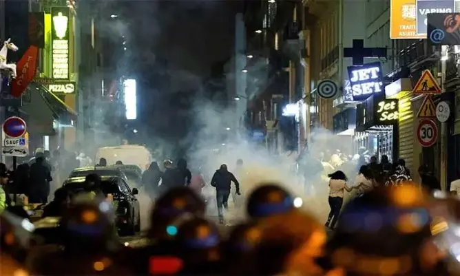 الاحتجاجات العنيفة بفرنسا تمتد إلى سويسرا وبلجيكا و”قلق” في ألمانيا
