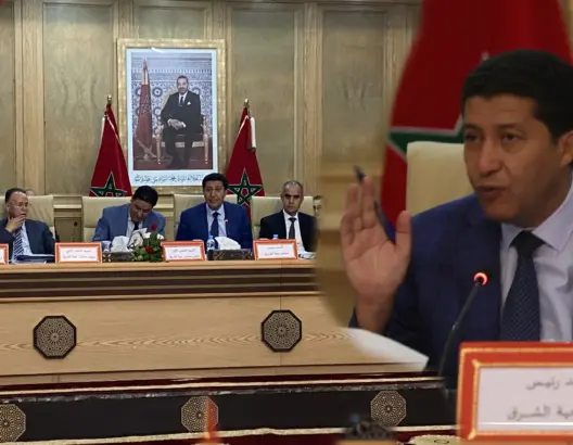 صادق أعضاء مجلس جهة الشرق، اليوم الاثنين 3 يوليوز، بالأغلبية، على جميع نقاط دورة المجلس العادية لشهر يوليوز، المتكونة من