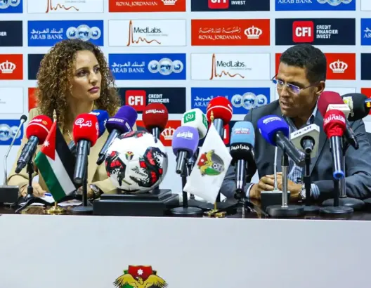 عموتة: سندخل مباراة النهائي أمام قطر بطموح التتويج بلقب كأس آسيا