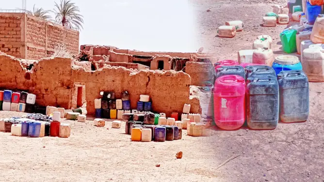 وسط مطالب بالتدخل.. شبح العطش يحوم على قرى زاكورة