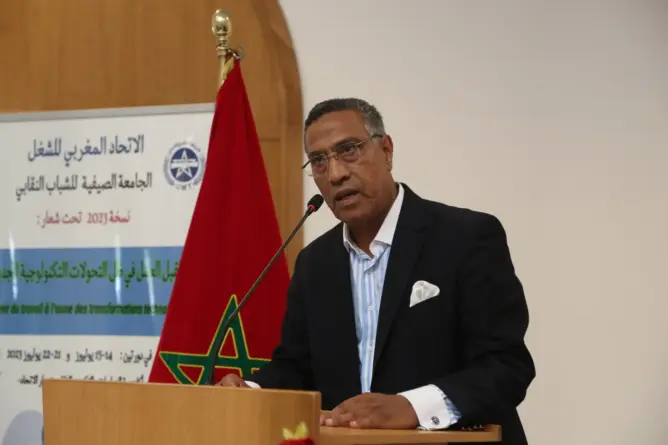 الاتحاد المغربي للشغل يطلق جامعته الصيفية للشباب ومخارق يكشف أهمية موضوعها