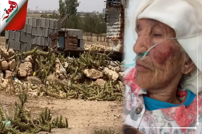 تسعينية تشكو تعرضها لاعتداء وبناء سور أمام بيتها