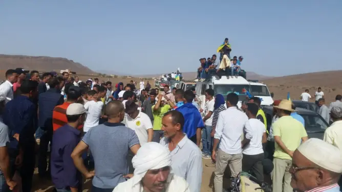 فك العزلة يخرج دواوير بزاكورة للاحتجاج