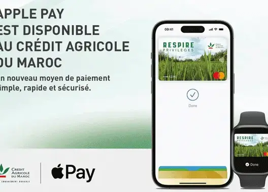 القرض الفلاحي للمغرب يطلق خدمة الدفع “Apple Pay”