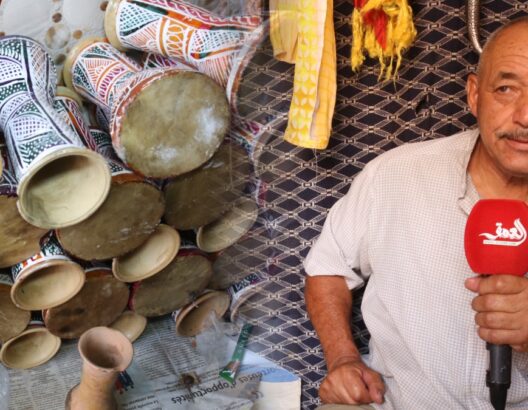 صناعة "التعريجة"المغربية ..حرفة يدوية تعرف انتعاشا كبيرا مع اقتراب عاشورا