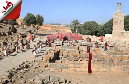 جنود رومانيون بقلعة “شالة” الأثري