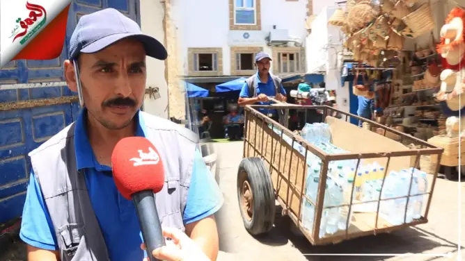 “الكروسة”.. وسيلة لنقل الأمتعة والبضائع وسط دروب الصويرة (فيديو)