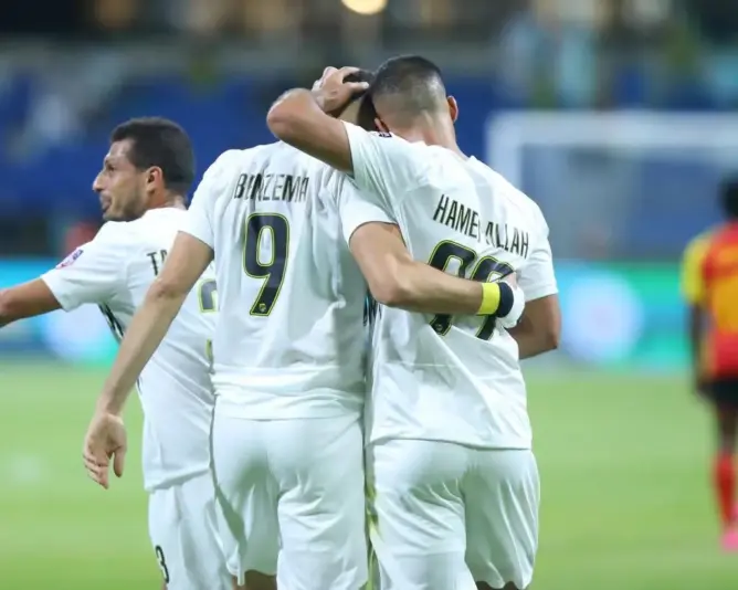 البطولة العربية.. حمد الله وبنزيما يقودان الاتحاد السعودي للتغلب على الترجي التونسي