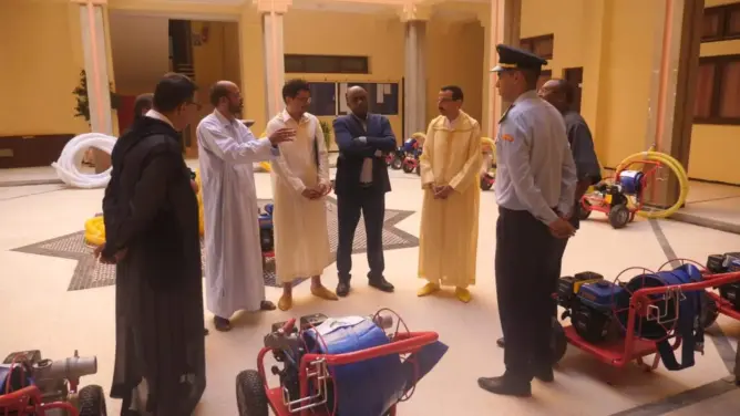الاستعانة بمضخات خاصة لمواجهة حرائق الواحات بإقليم طاطا