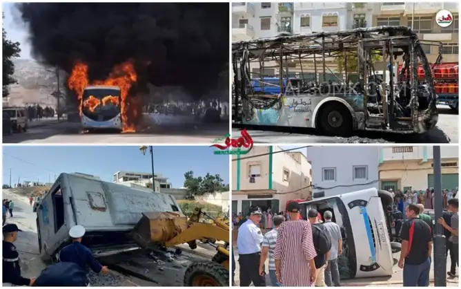 “فواجع” حافلات تطوان.. من يتحمل مسؤولية الاستهتار بأرواح الركاب؟