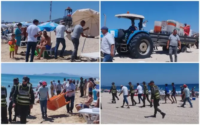 بعد غضب عارم.. السلطات تتحرك لتحرير شواطئ المضيق من “احتلال الباراصولات”
