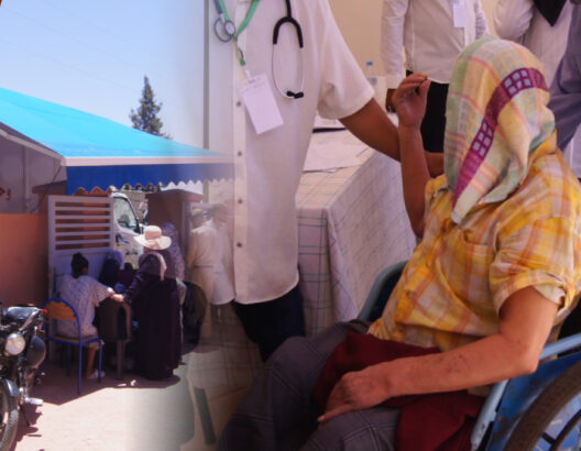 مواطنون يستفيدون من قافلة طبية متعددة التخصصات بسيدي براهيم نواحي مراكش