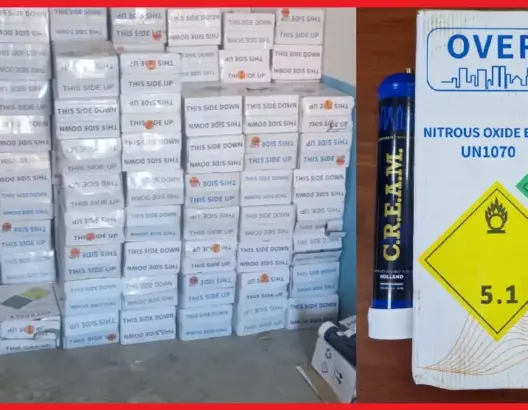العثور على 1100 قنينة غاز مخدِّر بطنجة والأمن يوقف 6 أشخاص