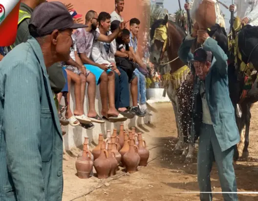بعد انتشار إشاعة وفاته.. “با التهامي” حاضر بموسم مولاي عبد الله أمغار بالجديدة