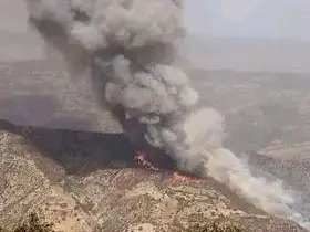 حريق مهول يندلع بغابة “مغراوة” بتازة والسلطات تسابق الزمن لإخماده