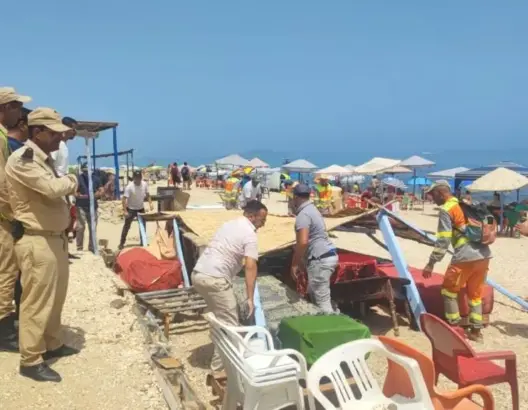 الظاهرة تثير غضبا كبيرا.. سلطات المضيق تواصل حربها ضد “غزو الباراصولات” (صور)