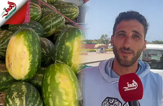 بعد دلاح “مرجان” الملوث.. هكذا علق باعة على الإقبال على البطيخ الأحمر