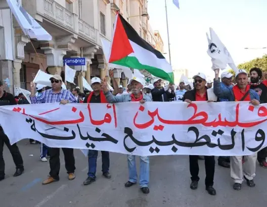 محكمة سلا تستدعي نشطاء دعم فلسطين و”الجبهة” تتشبث بحق الاحتجاج