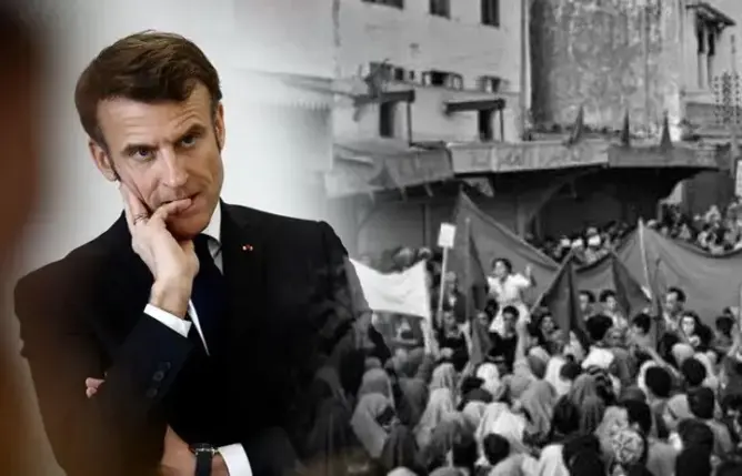 مغاربة يذكرون فرنسا بجرائم القتل والاغتصاب في وادزم ويطالبون ماكرون بالاعتذار