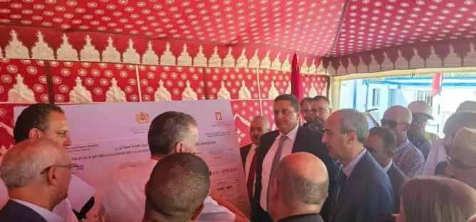 بمناسبة ذكرى ثورة للملك والشعب وعيد الشباب .. رئيس مجلس جهة طنجة يزور مشاريع تنموية بإقليم وزان