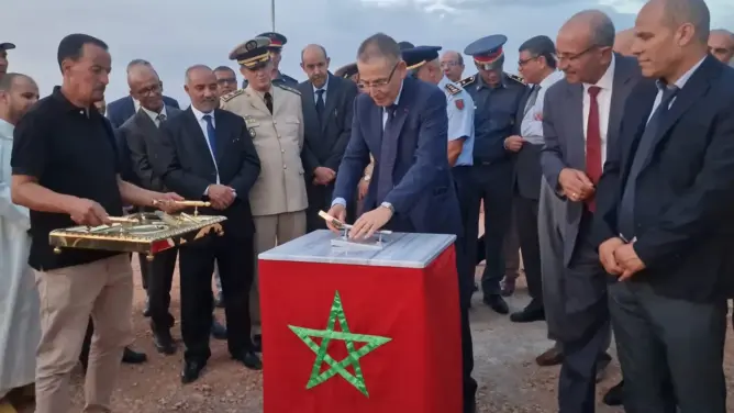 تدشين وتفقد مشاريع تنموية بإقليم بني ملال