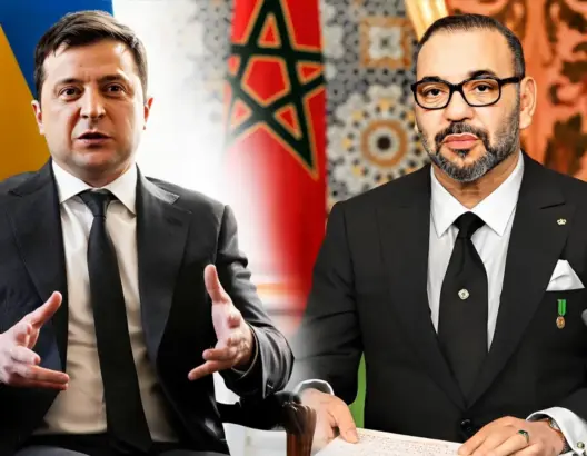 الملك يؤكد للرئيس الأوكراني حرصه على مواصلة الارتقاء بالعلاقات الثنائية