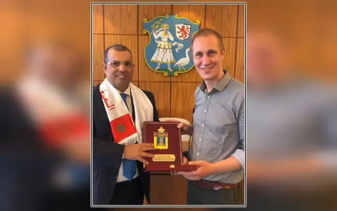 وفد من مجلس عمالة الرباط يتباحث مع عمدة “مونهايم آم رين” الألمانية