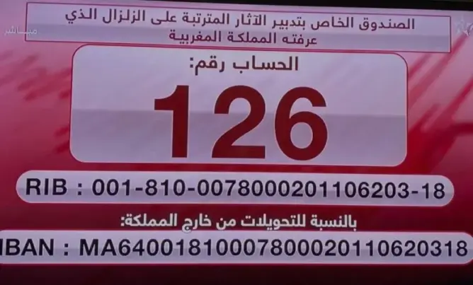 موارد صندوق تدبير الآثار المترتبة عن “زلزال الحوز” تتجاوز 600 مليار سنتيم