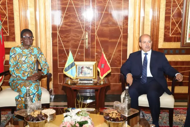 ميارة يجري مباحثات مع رئيسة برلمان تنزانيا