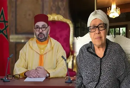 الملك معزيا في وفاة عائشة الخطابي: حب صادق للوطن وولاء مكين للعرش