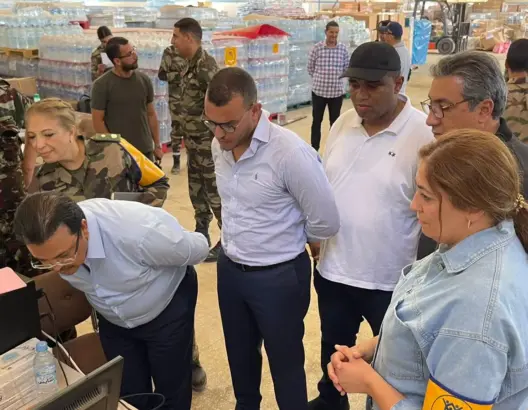 الودادية الحسنية للقضاة ترسل مساعدات إنسانية لضحايا “زلزال الحوز”