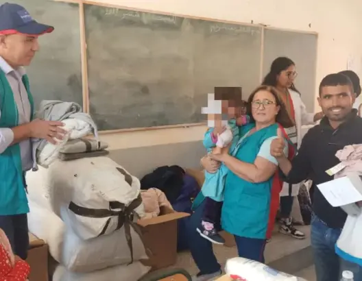أكثر من 1600 متضرر من الزلزال يستفيدون من قافلة طبية بأزيلال