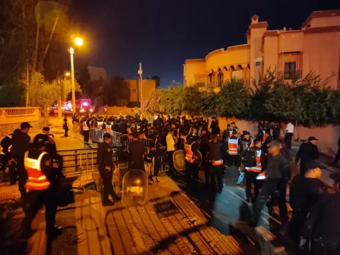العدالة تحيل متهمين بإثارة الشغب في مباراة بني ملال وخريبكة على السجن
