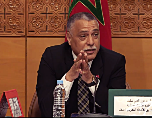 نور الدين سليك رئيس فريق الاتحاد المغربي للشغل بمجلس المستشارين