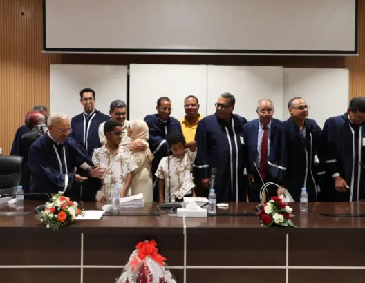 مدير موقع مدار ينال الدكتوراه