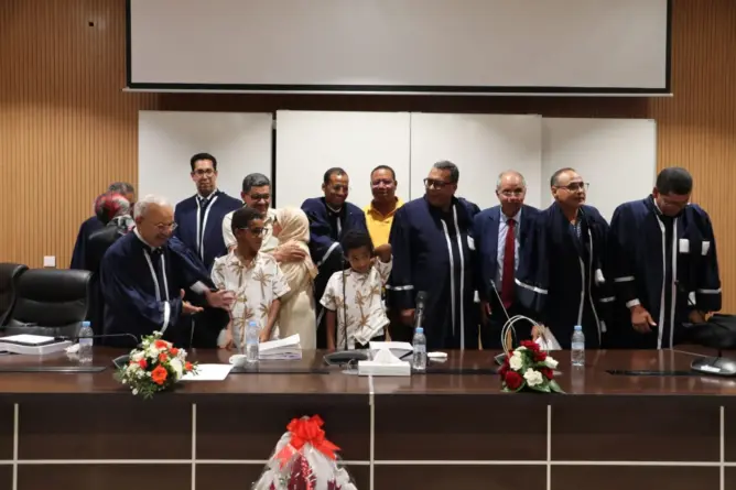 مدير موقع مدار ينال الدكتوراه