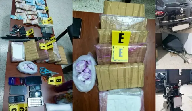 أمن طنجة يداهم منزلا ويعتقل بارون مخدرات ويحجز مخدر الكوكايين