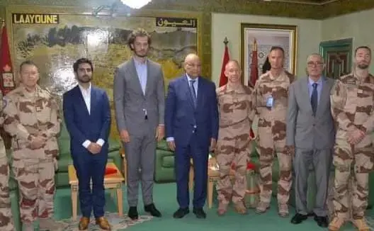 وفد دبلوماسي وعسكري فرنسي في زيارة مفاجئة لمدينة العيون